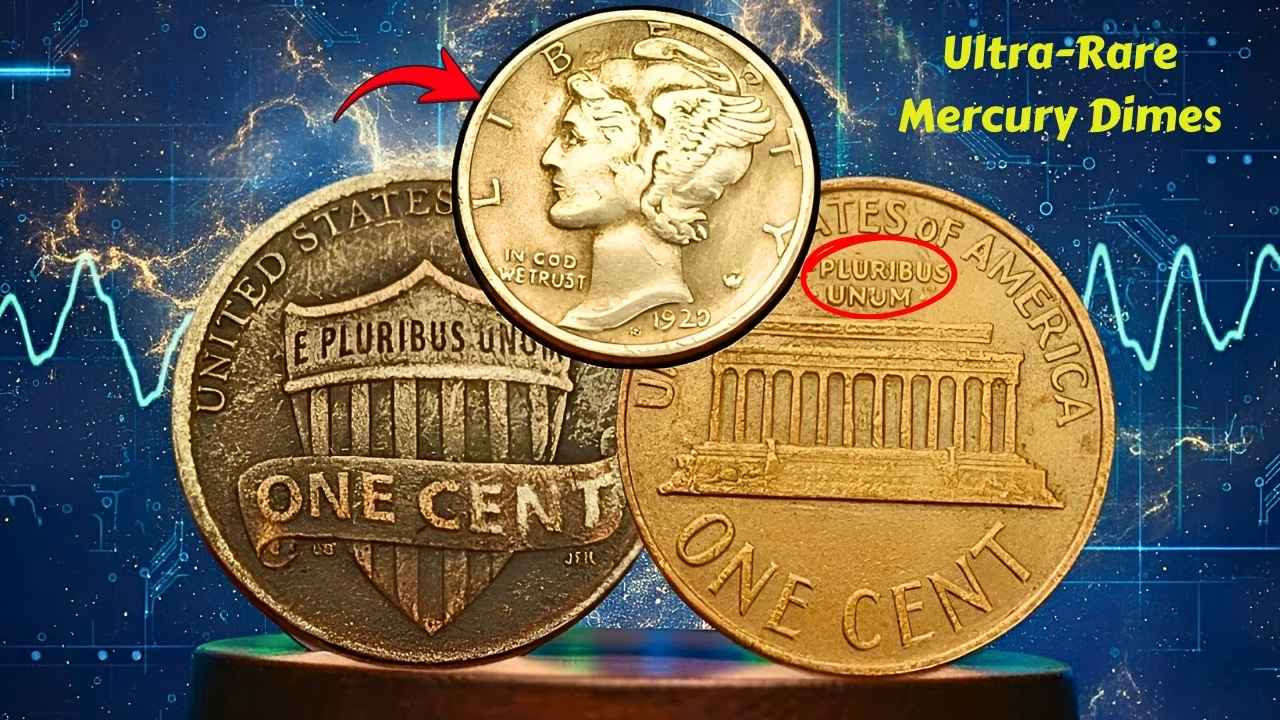 10 Ultra Rare Mercury Dimes and Lincoln Pennies Worth Thousands and Millions