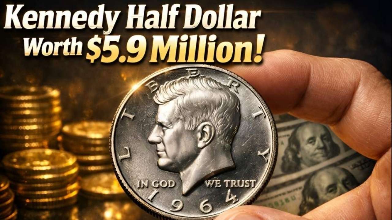 Rare Kennedy Half Dollar Worth $5.9 Million Collector’s Guide to Hidden Treasures
