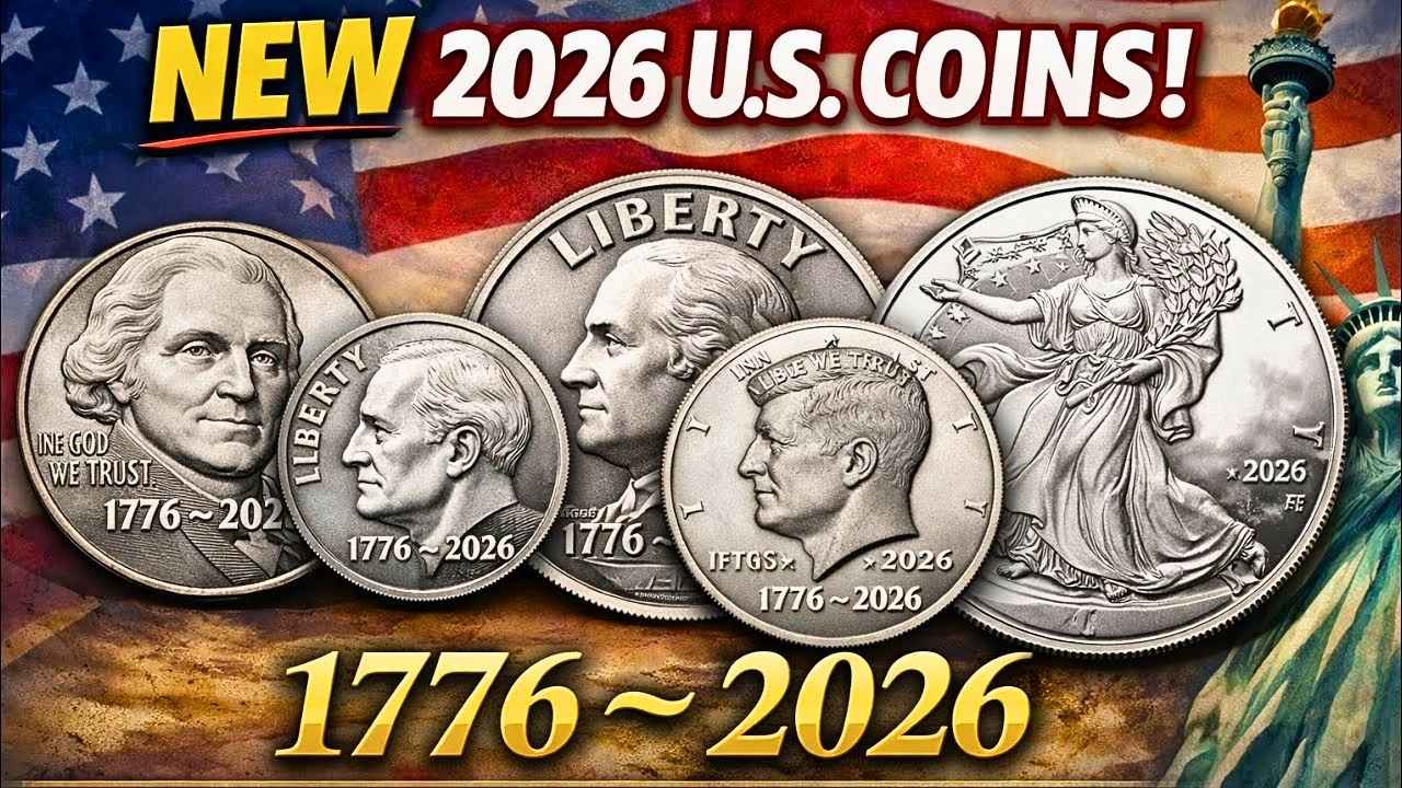 2026 U.S. Commemorative Coins America’s 250th Anniversary Collection 1776–2026