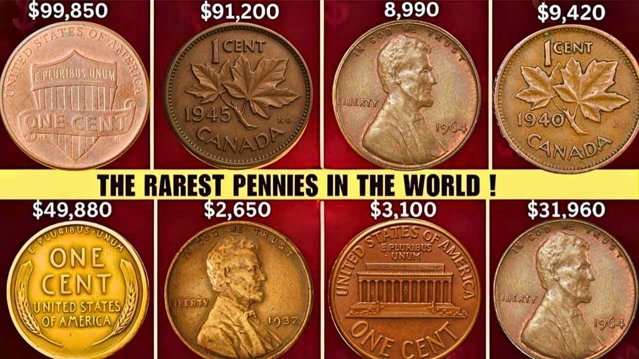 Rare Shield Penny Wheat Pennies and Canada 1 Cent Value Guide Coins Worth Up to $765,000