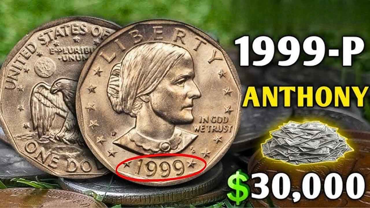 1999‑P Susan B. Anthony Dollar Value Guide 2026 Rare Errors Varieties and Collector Prices Explained